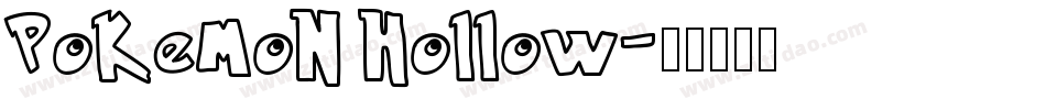 Pokemon Hollow字体转换